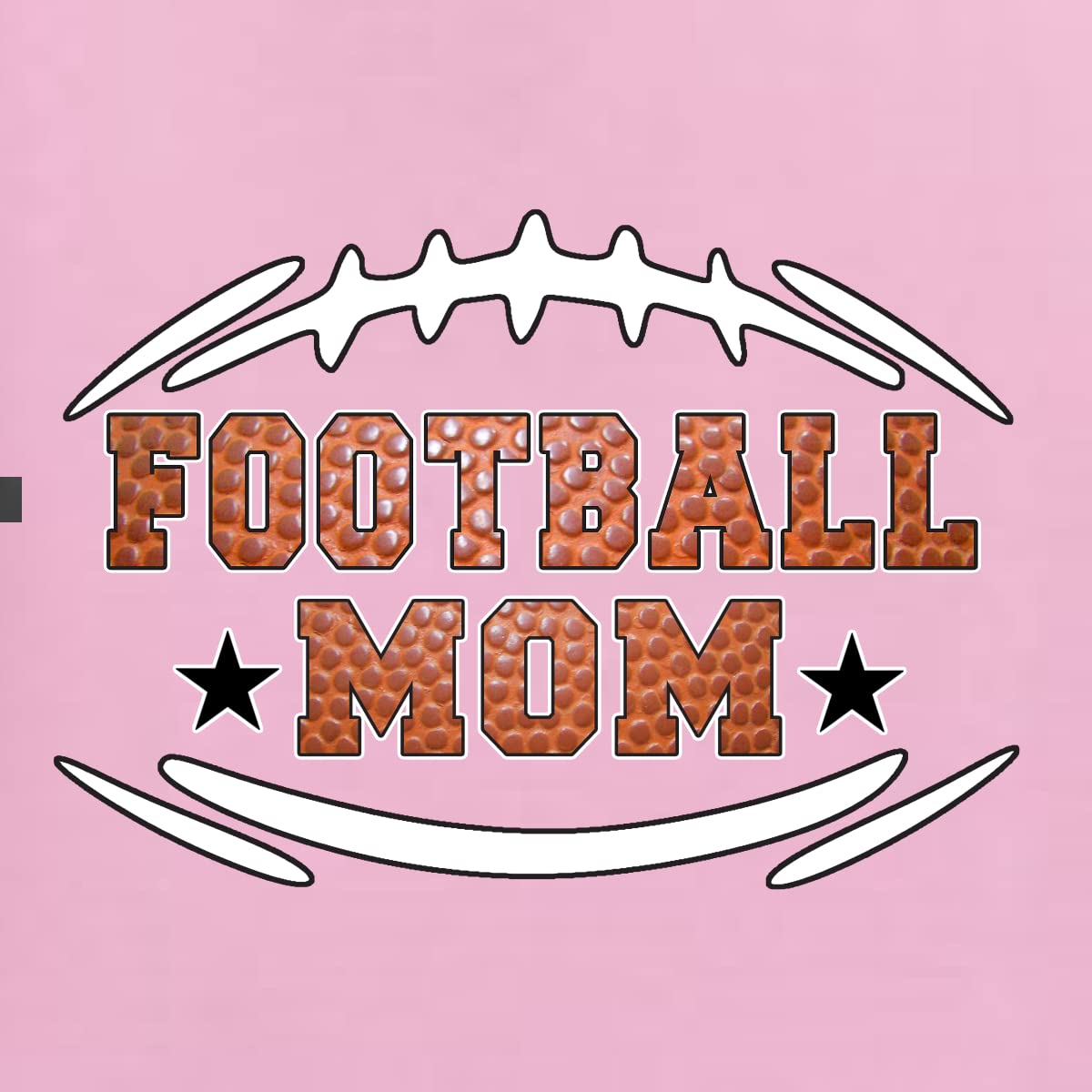Wild Bobby Football Mom Sports Unisex Graphic Hoodie Sweatshirt - Comfortable Pullover for Football Games, Tailgating & Casual Wear