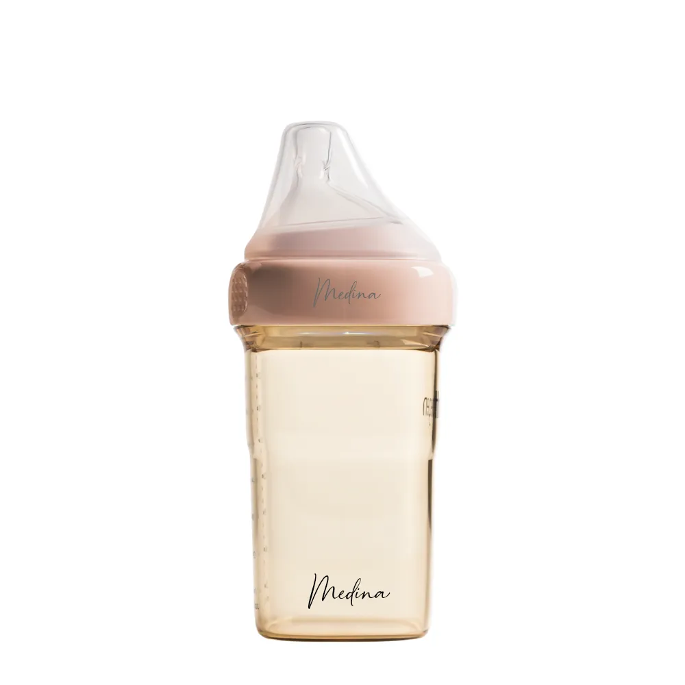 Hegen Baby Bottle - Customizable & Leak-Proof Feeding Solution for Newborns & Toddlers | Perfect for Daycare, Travel & On-the-Go Parents