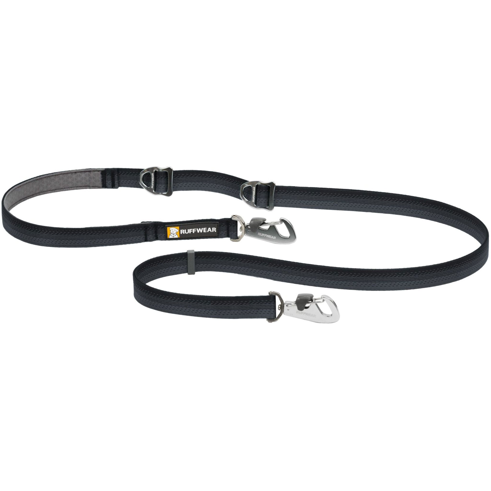 Ruffwear Switchbak Hands-Free Dog Leash - Adjustable Bungee Shock Absorbing for Running, Hiking & Walking - Basalt Gray - Perfect for Active Pet Owners & Outdoor Adventures