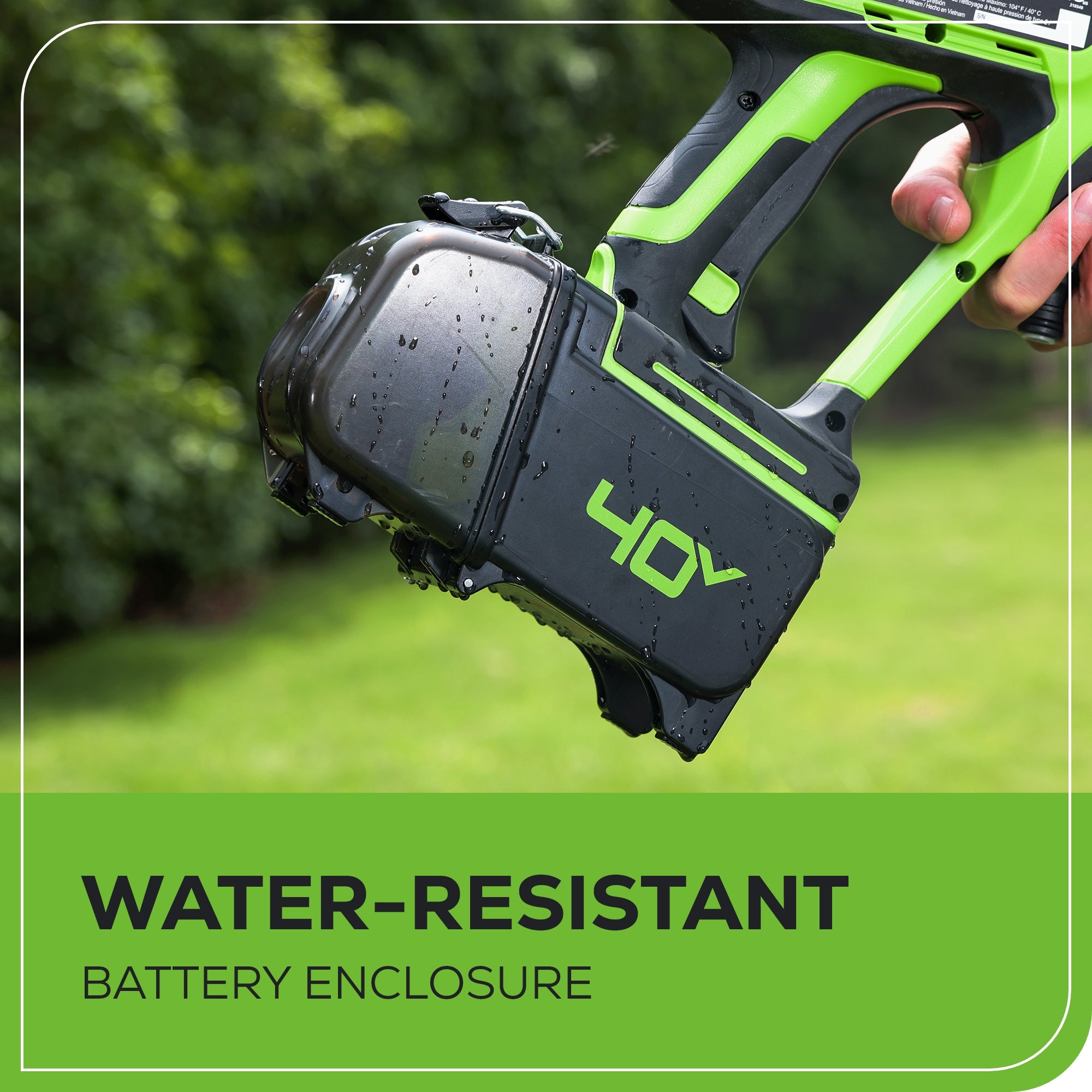 40V 600 PSI 0.8 GPM Cordless Pressure Washer - High Power Electric Pressure Cleaner for Home, Car, Patio & Driveway Cleaning (Tool Only)