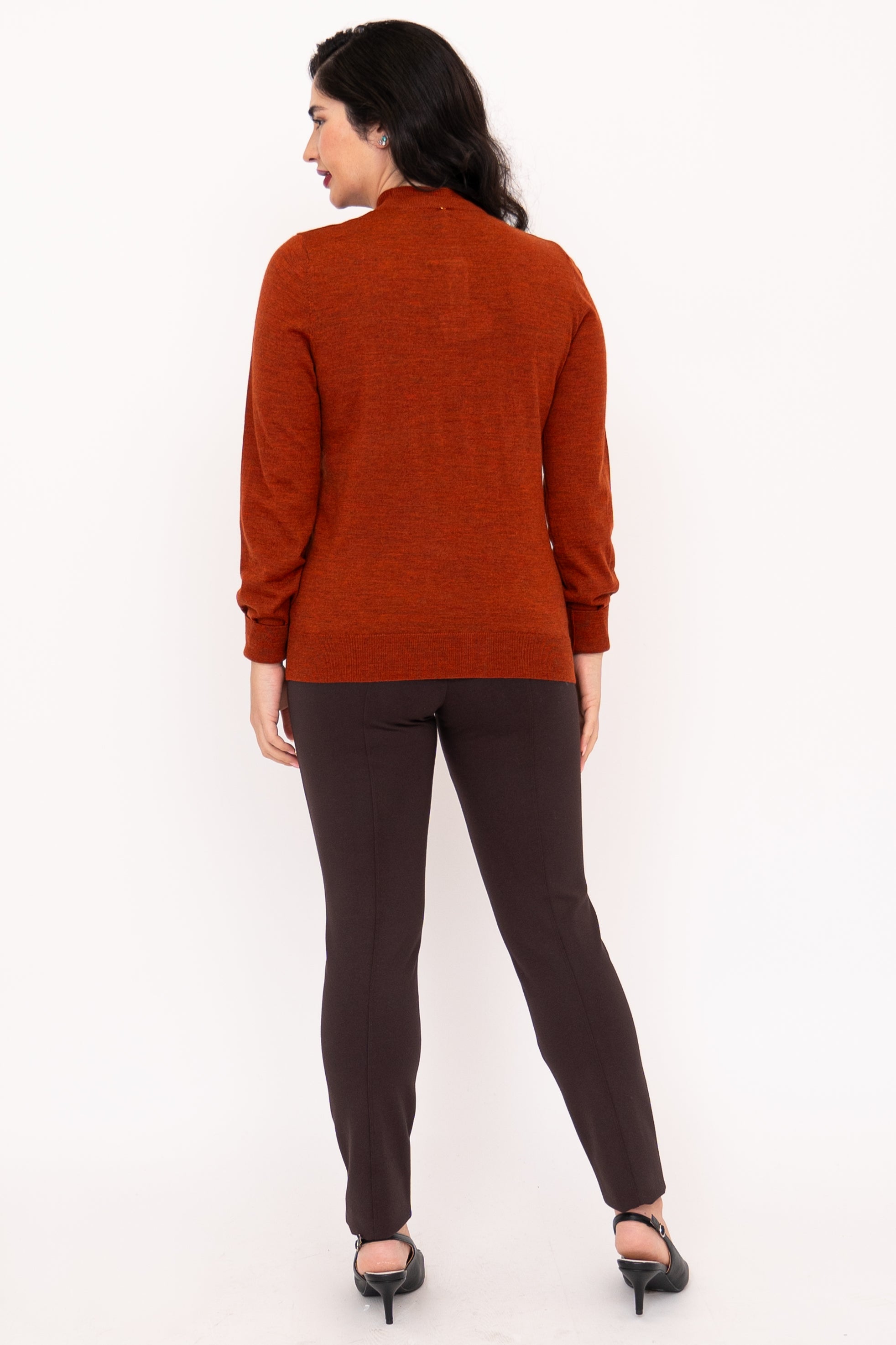 Soft Bronze Merino Wool Kitten Cardigan - Cozy & Stylish Sweater for Cats - Perfect for Winter & Indoor Comfort