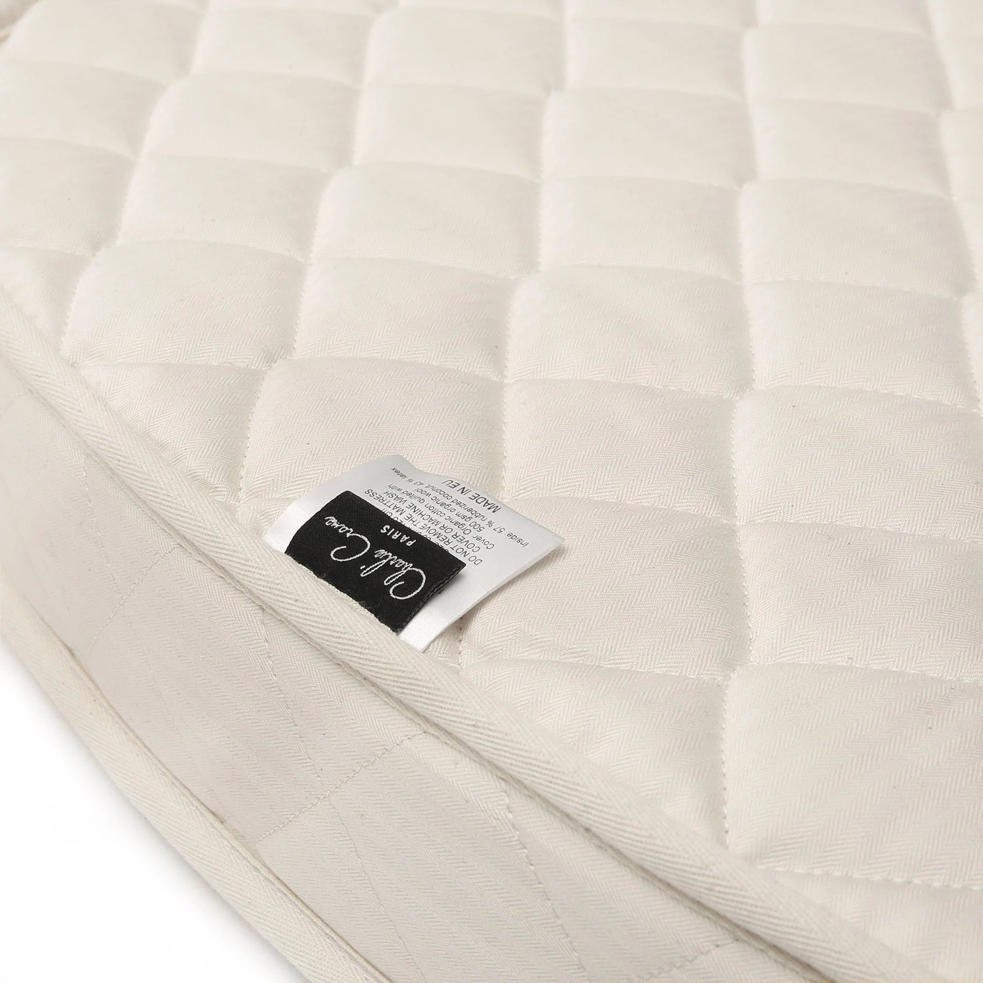 Charlie Crane Kimi Baby Bed with Organic Mattress – Safe & Comfortable Crib for Newborns & Toddlers – Perfect for Nursery, Bedroom, or Travel Use