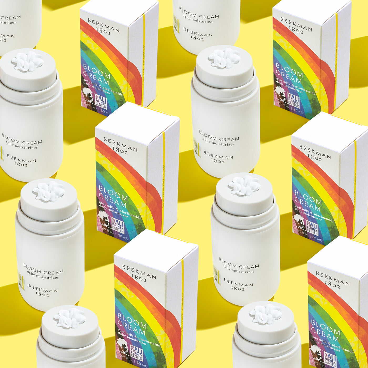 2025 Limited Edition Pride Bloom Cream Face Moisturizer - Hydrating & Brightening Skincare for Dry & Sensitive Skin - Perfect for Daily Use & Special Occasions
