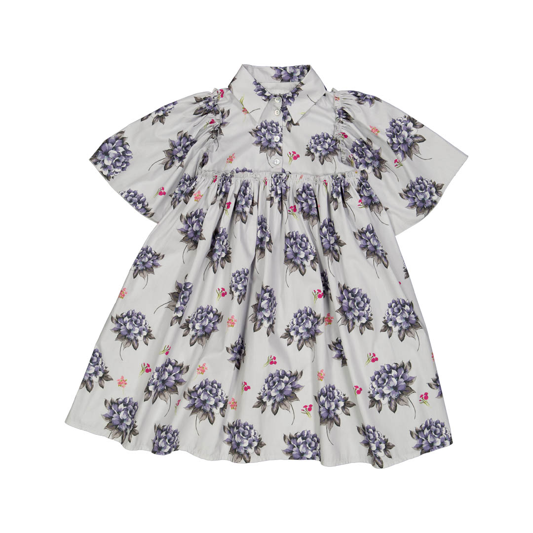 Christina Rohde Floral Dress No. 1126 - Elegant Summer Floral Print Dress for Women, Casual & Party Wear, Perfect for Weddings, Dates & Outdoor Events