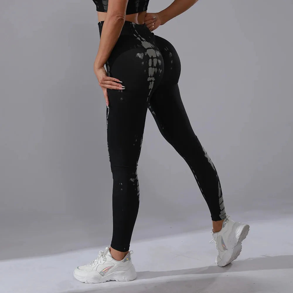 Women's High-Waist Yoga Pants - Push Up Sports Leggings for Gym, Running & Workout - Breathable Summer Workout Tights - Perfect for Yoga, Fitness & Jogging