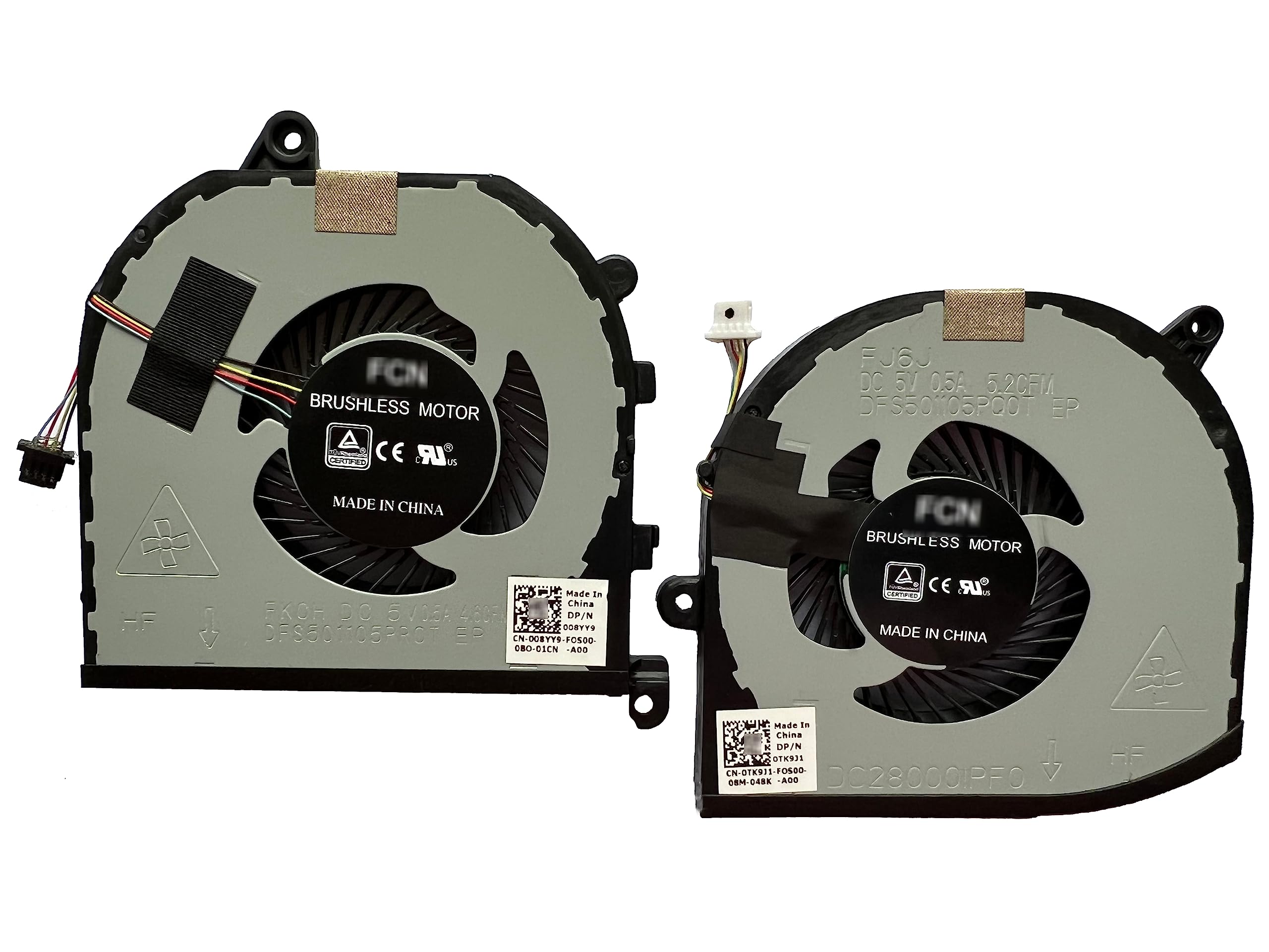 Original Title: Fan Replacement for Dell XPS 15 9570 CPU Fan & GPU Fan TK9J1 08YY9 CN-0TK9J1 CN-008YY9   Optimized Title: **Dell XPS 15 9570 CPU & GPU Cooling Fan Replacement (TK9J1, 08YY9, CN-0TK9J1, CN-008YY9) – High-Performance Laptop Cooling Solution for Gaming & Heavy Workloads**