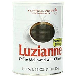 Luzianne Premium Blend Coffee & Chicory - 16oz (12 Pack) | Rich & Smooth Flavor for Morning Brew, Iced Coffee & French Press | Perfect for Home, Office & Camping