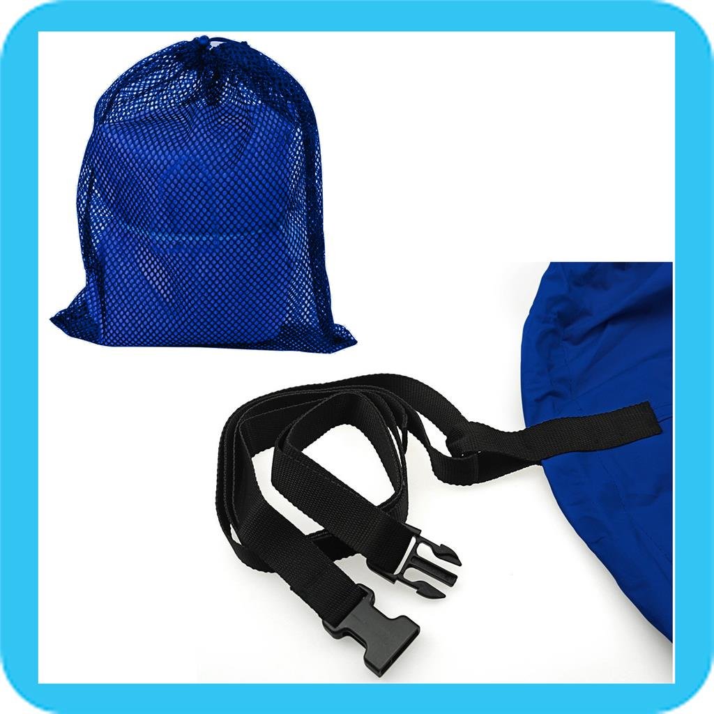 SBU Blue Boat Cover for Tracker PRO DEEP V-17 - Waterproof Storage & Mooring Protection