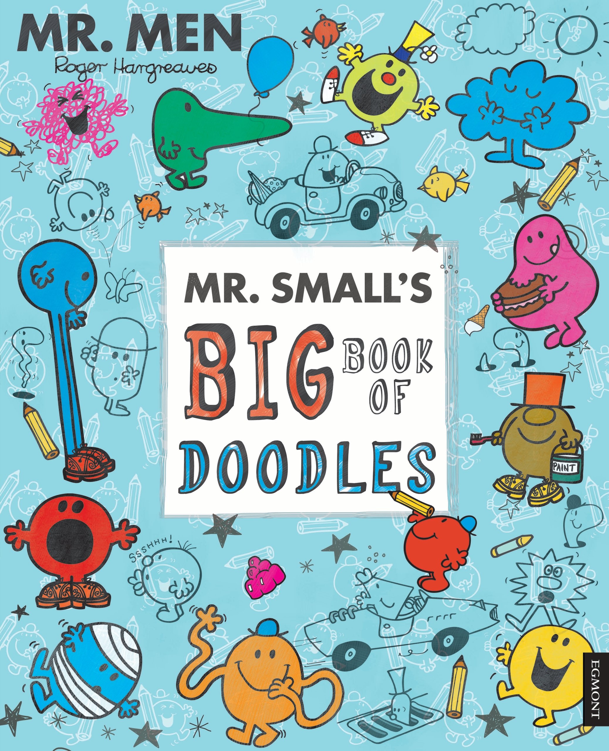 Mr. Smalls Big Book of Doodles - Creative Drawing & Sketching Activity Book for Kids & Adults - Perfect for Art Classes, Home Creativity & Stress Relief