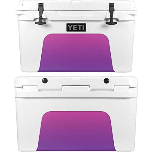 Skinit Decal Skin for YETI Tundra 45 Hard Cooler - Purple Ombre Design | Protective Vinyl Wrap | Perfect for Outdoor Adventures, Camping & Tailgating