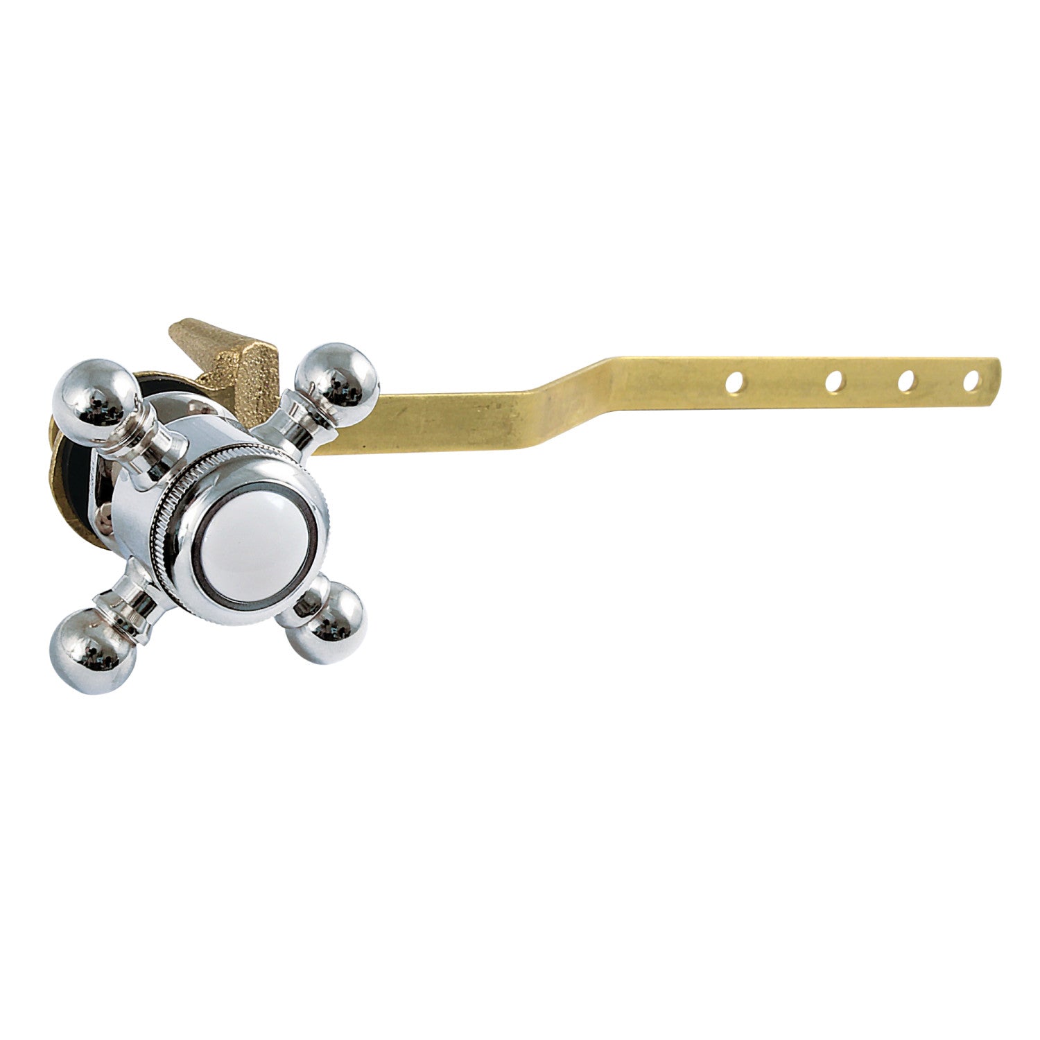 Buckingham KTBX1 Front Mount Toilet Tank Lever - Polished Chrome Replacement Handle for Toilet Flush - Perfect for Bathroom Renovation & Plumbing Repair