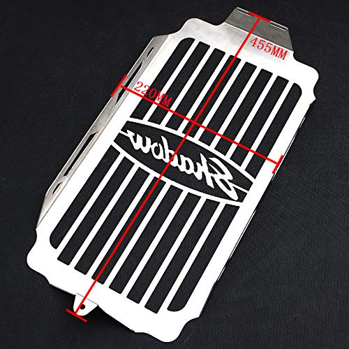 Honda Shadow Spirit VT1100 Motorcycle Radiator Cover Guard (1987-2007) - Heavy Duty Cooler Protector & Grill Grille Shroud for Enhanced Engine Protection - Perfect for Cruising & Long Distance Riding