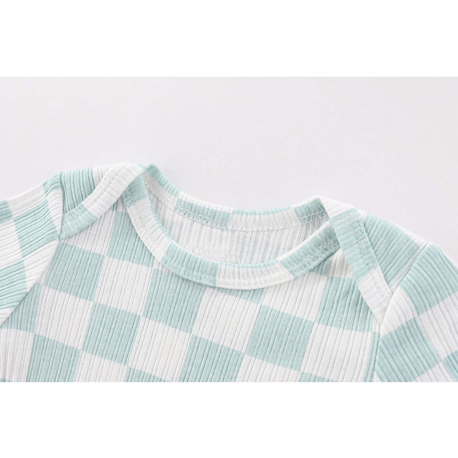 JELYLOVE 6-Pack Unisex Baby Bodysuits - 100% Cotton Soft Infant Onesies for Newborn Boys & Girls | Perfect for Everyday Wear, Photo Shoots & Gift Giving