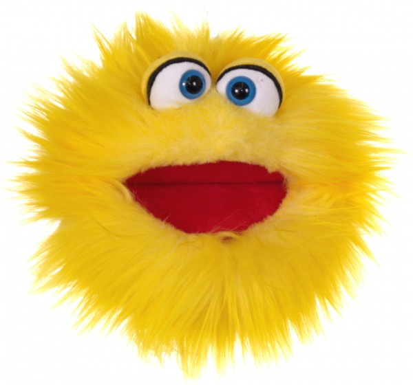Fluffy Yellow 20cm Hand Puppet - Soft Plush Animal Puppet for Kids, Storytelling & Interactive Play (Code 222) | Perfect for Classroom Activities, Birthday Gifts & Family Bonding Time