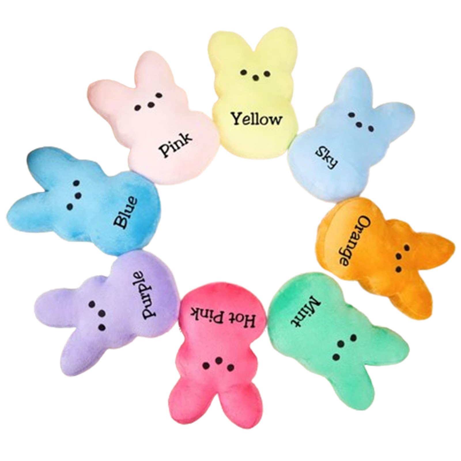 Custom 5.85in Personalized Easter Bunny Plush Toy - Soft Stuffed Animal Gift for Kids, Easter Basket Filler, Spring Decorations (Great for Easter Gifts, Nursery Decor & Birthday Presents)