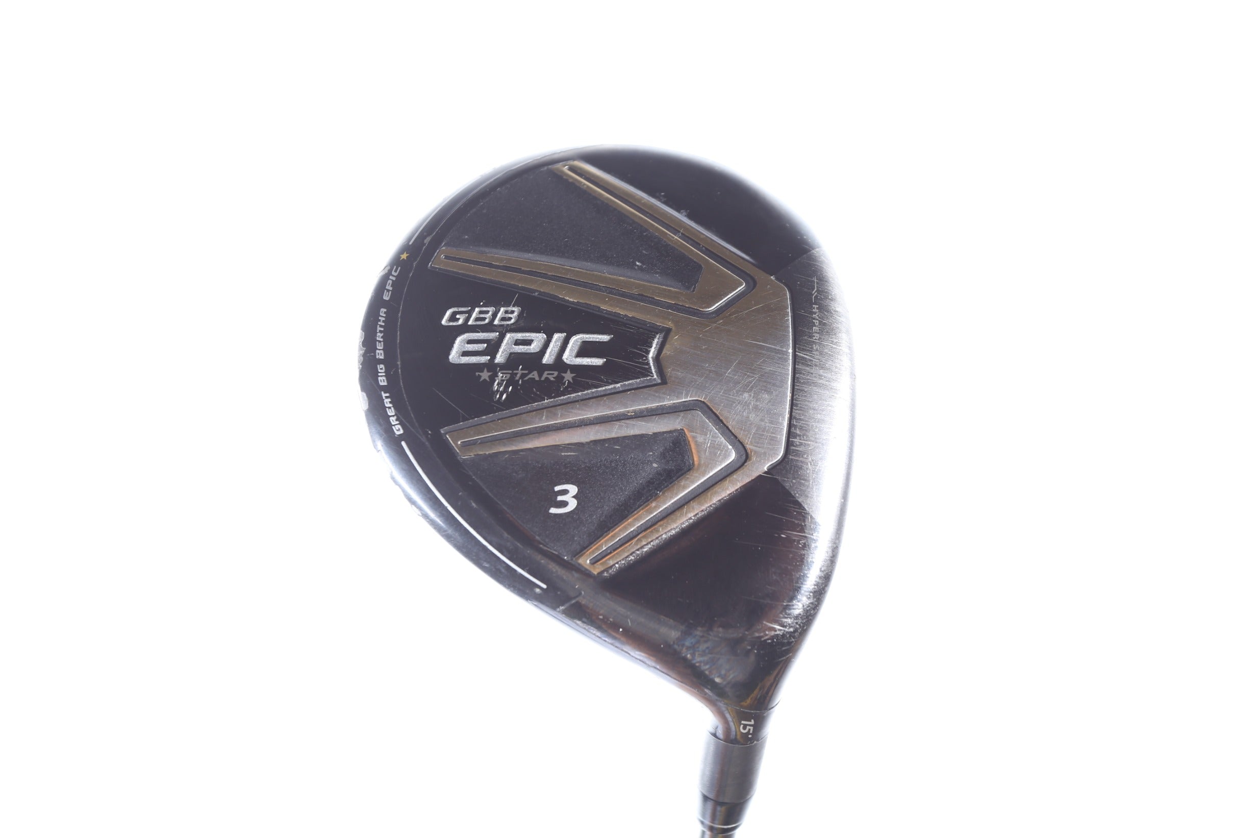 Used Callaway Great Big Bertha Epic Star 3 Wood Golf Club - Right Handed 15° Senior Flex - Perfect for Senior Golfers & High Launch Shots on the Fairway
