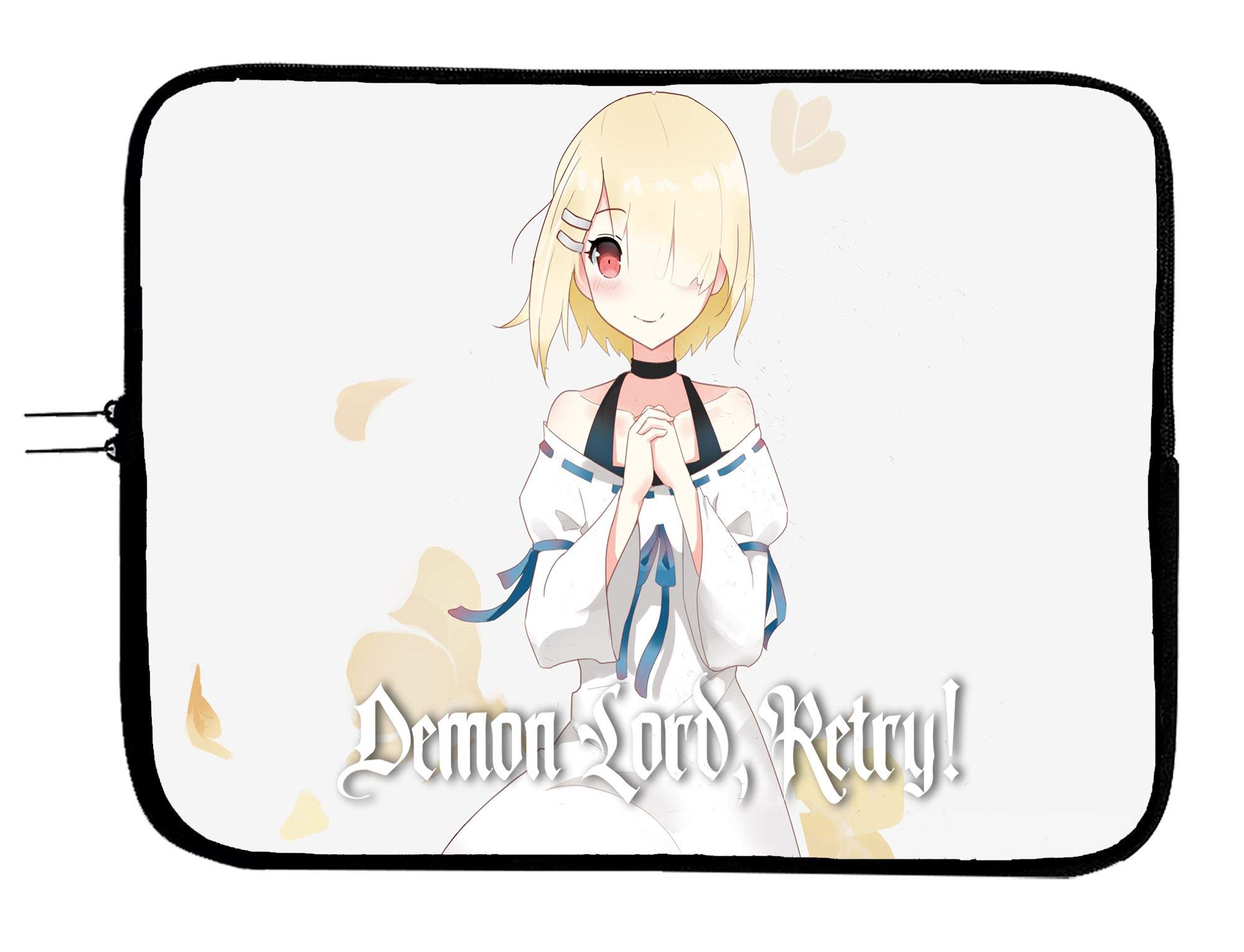 Brand4 Demon Lord Retry Anime Laptop Sleeve Bag - 13/13.3 Inch Water Repellent Neoprene Case with Mousepad, Ideal for Surface, Tablet, and Computer Protection - Perfect for School, Work, and Travel