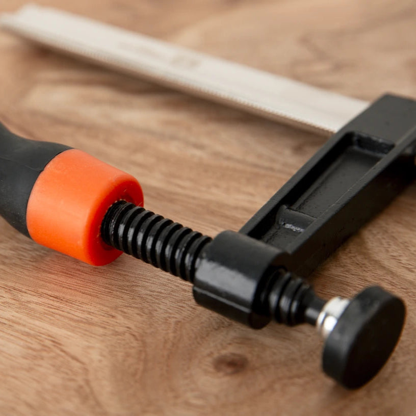 Heavy-Duty Quick Action F Clamps 80mm x 300mm - Woodworking & Metalworking Clamps by Timberlock Tools - Perfect for DIY Projects, Carpentry, and Welding