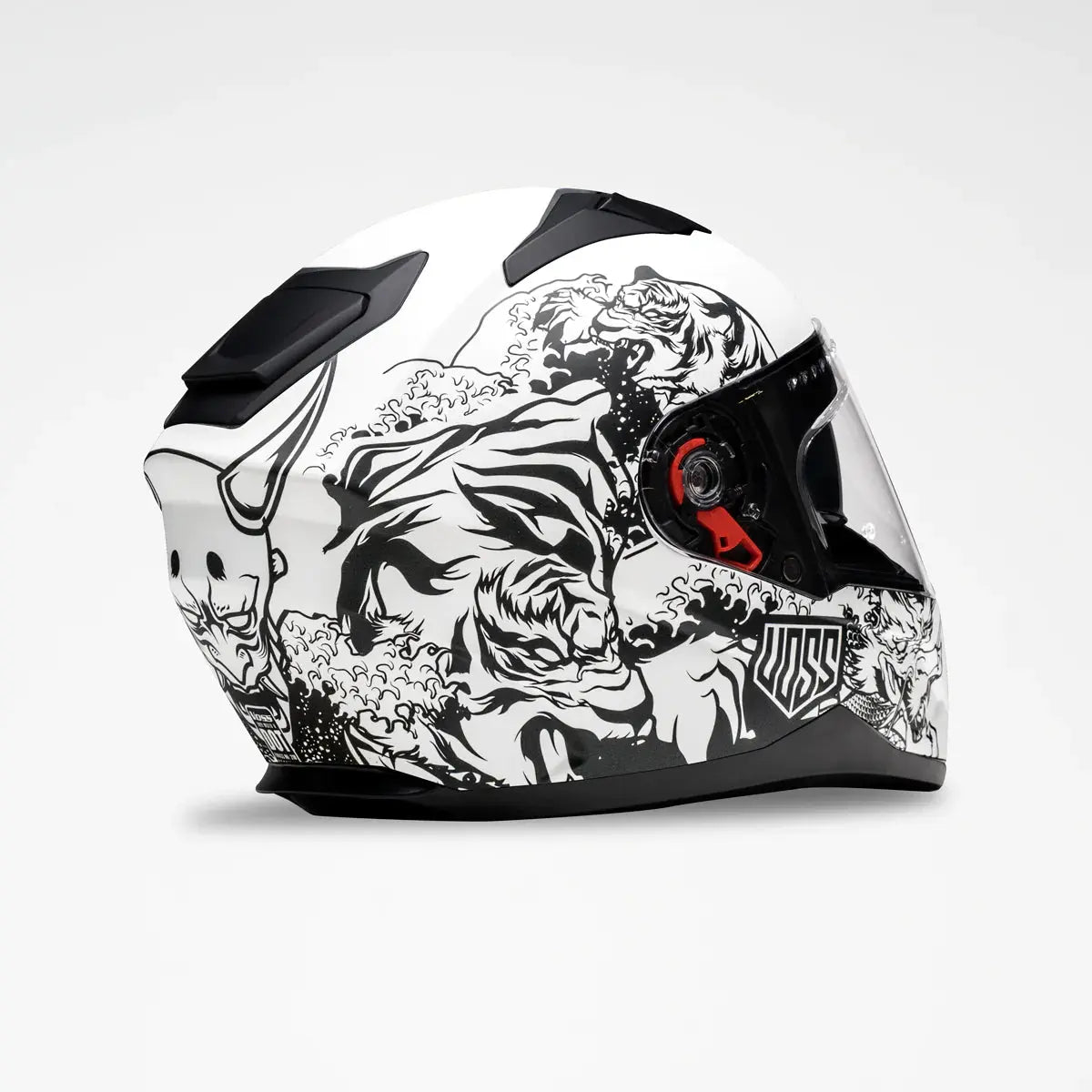 Voss 989 Moto V Rei Full Face Motorcycle Helmet - DOT Approved for Men & Women - Lightweight & Comfortable for Street Bike Riding & Racing