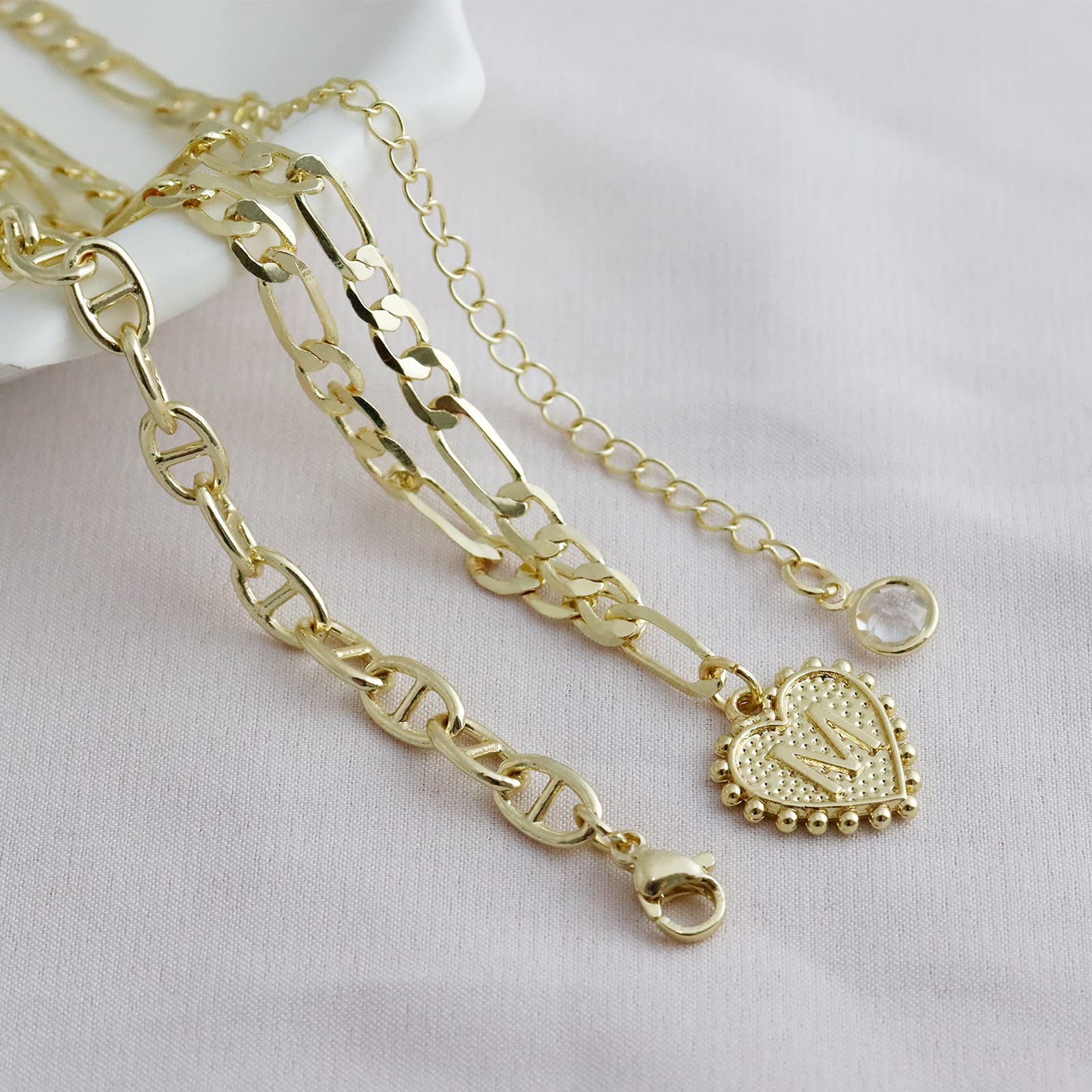 Personalized Gold Initial Anklet for Women - Adjustable Angel Number Ankle Bracelet with Custom Letter, Dainty Gold Chain Foot Jewelry for Summer, Beach, Wedding & Boho Style Outfits