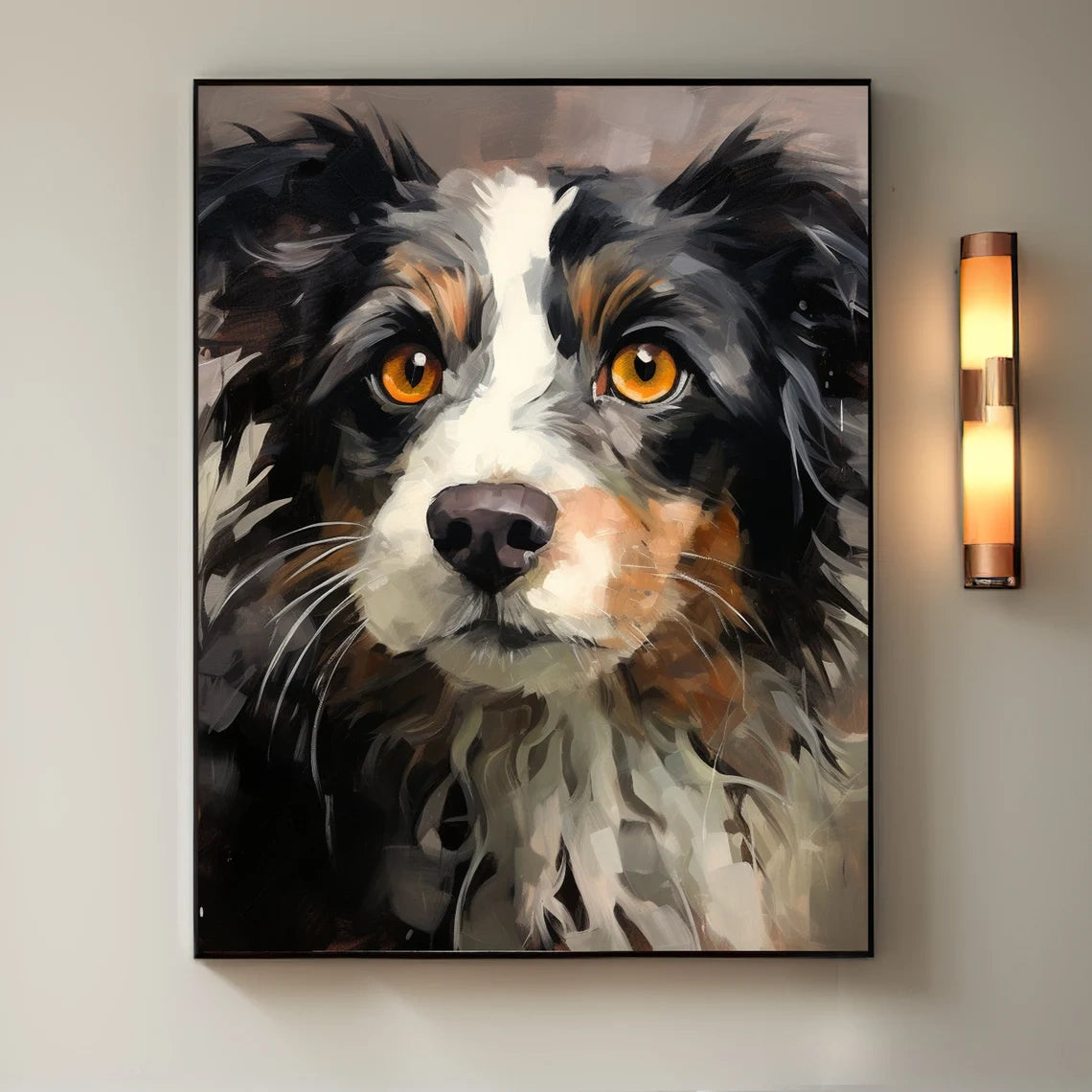 Animal Art Painting #AP128 - Handmade Wildlife Canvas Art for Home & Office Decor | Perfect for Living Room, Bedroom, and Gift Giving