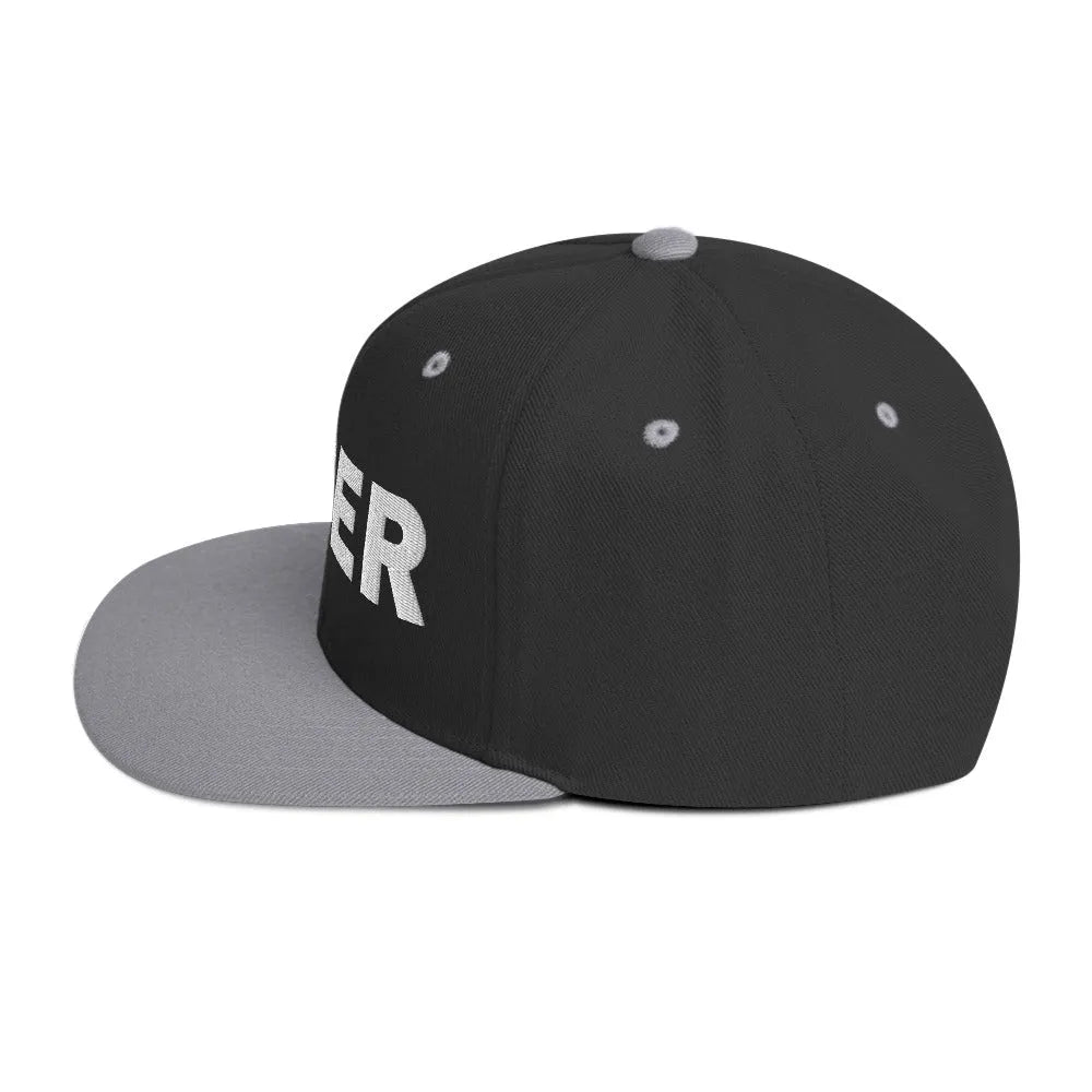 SOBER Embroidered Snapback Hat - Adjustable Dad Hat for Men & Women - Stylish Baseball Cap for Casual Wear, Sports & Outdoor Activities