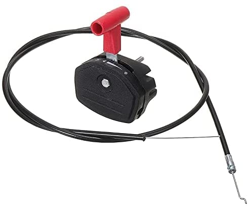 Lawn Mower Throttle Control Cable & Switch Lever Kit - Compatible with Garden Tools & Riding Mowers | Perfect for Lawn Maintenance & Yard Care