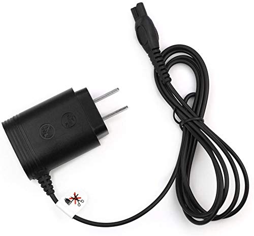 Original AC Adapter Power Cord Charger for Philips Norelco Speed XL/SmartTouch XL/Spectra/Arcitec HQ8505 Replacement - Perfect for Home, Office & Travel Use