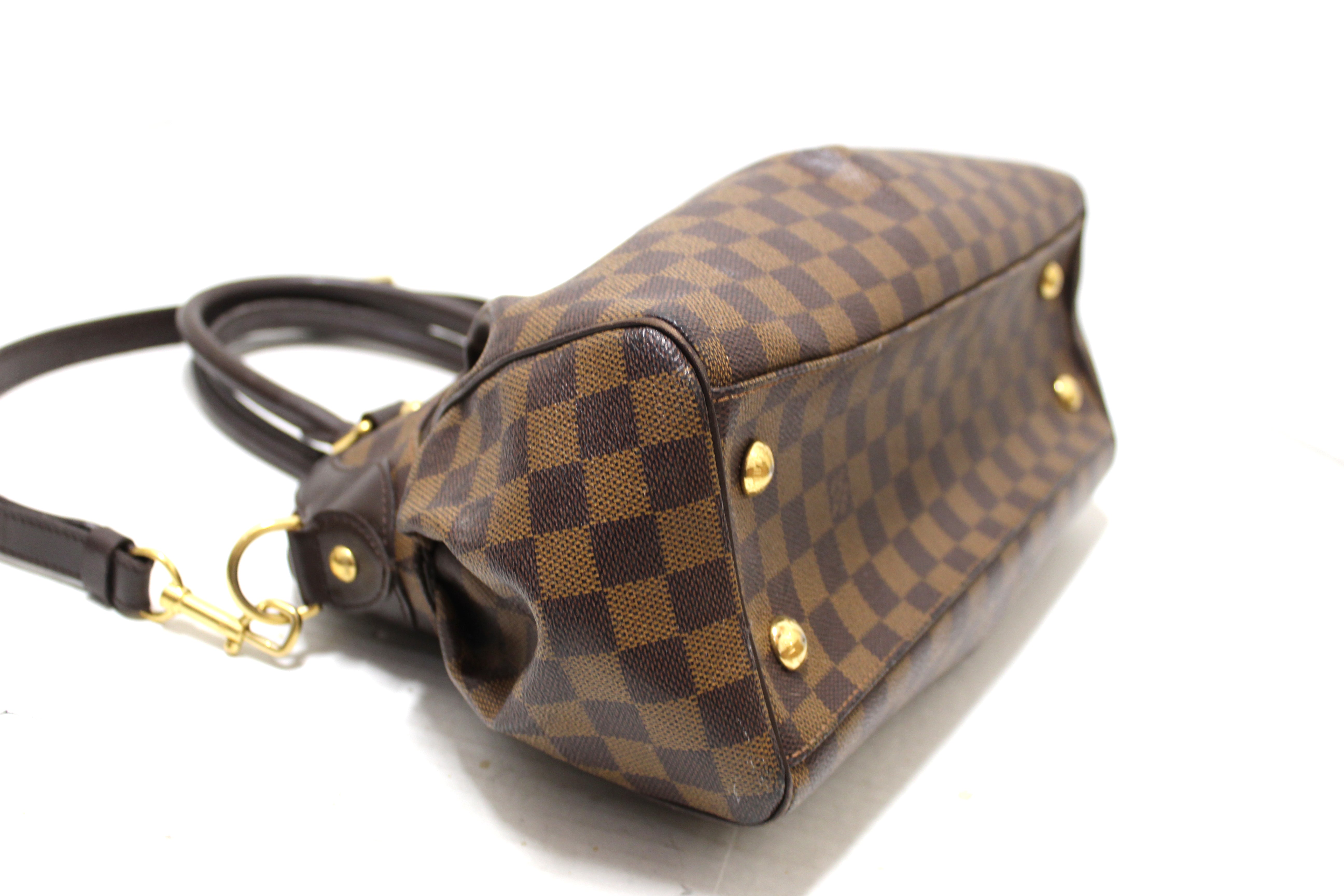 Authentic Louis Vuitton Damier Ebene Trevi PM Shoulder Bag - Luxury Leather Handbag for Women, Perfect for Work, Travel & Everyday Use