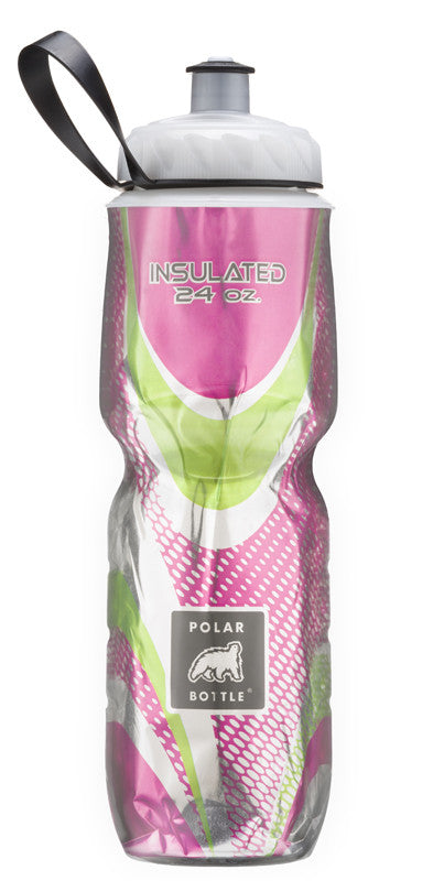 Polar Bottle Spin 24oz (710mL) Insulated Water Bottle - BPA Free, Leak Proof, Durable Cycling & Sports Bottle - Perfect for Hiking, Gym, Running & Outdoor Activities