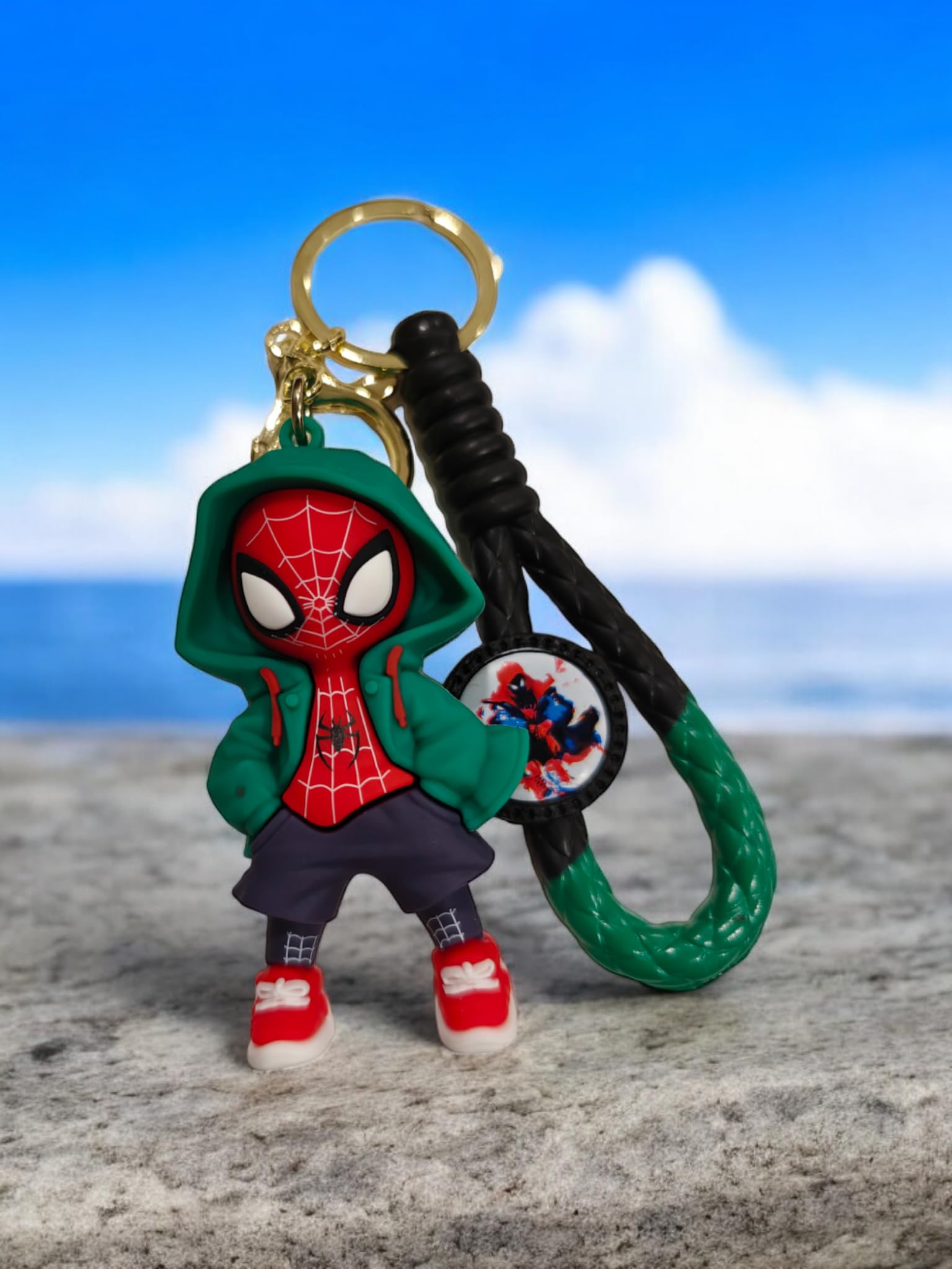 Cute Cartoon Characters Keychain for Girls & Boys - Silicone Keychain Accessories, Keyring, Key Purse, Backpack & Car Charms - Perfect Kids Gifts for Birthdays, School & Travel