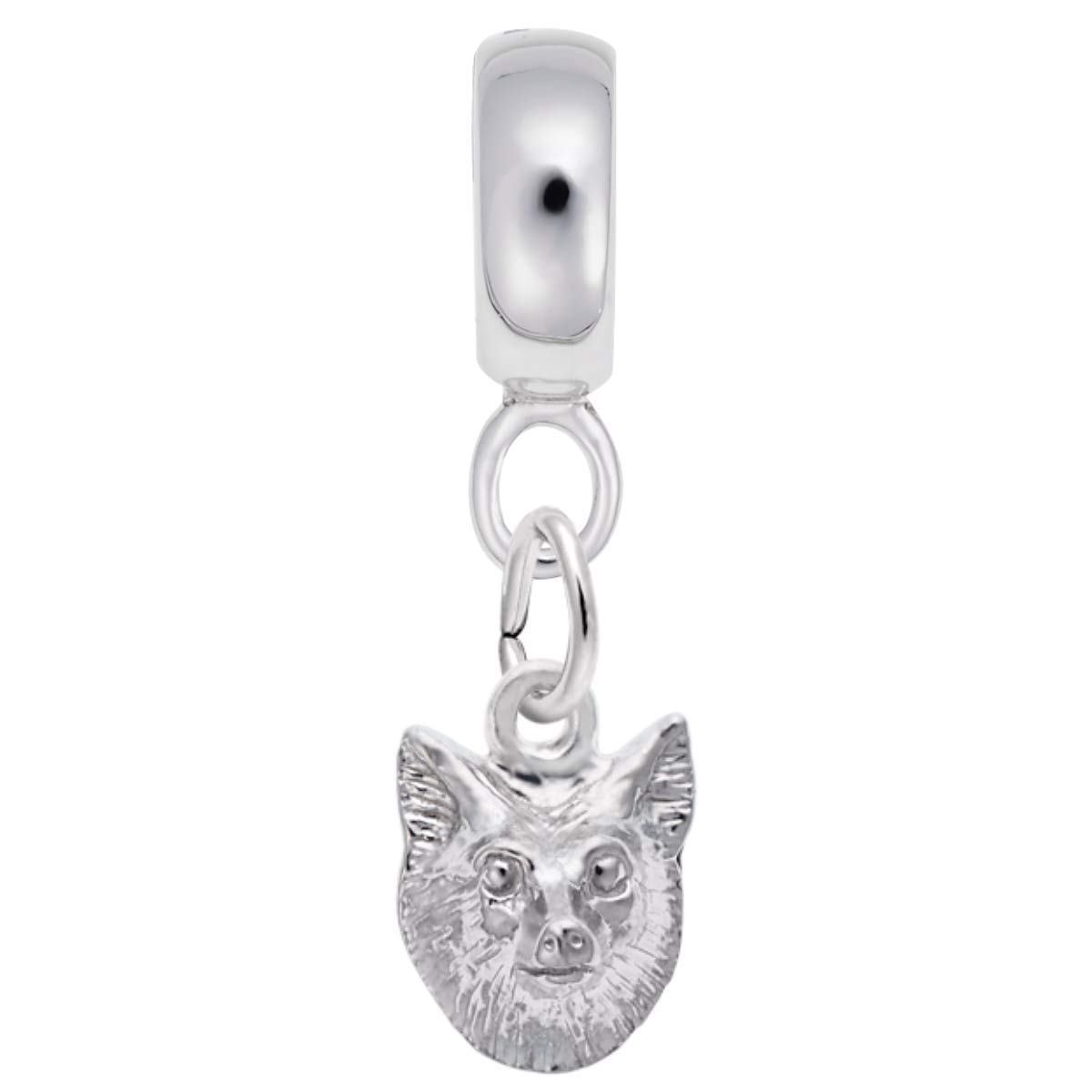 Fox Charm Dangle Beads for Bracelets & Necklaces - Handmade Jewelry Making Supplies for DIY Craft Projects - Perfect for Women's Fashion Accessories, Gifts & Party Favors