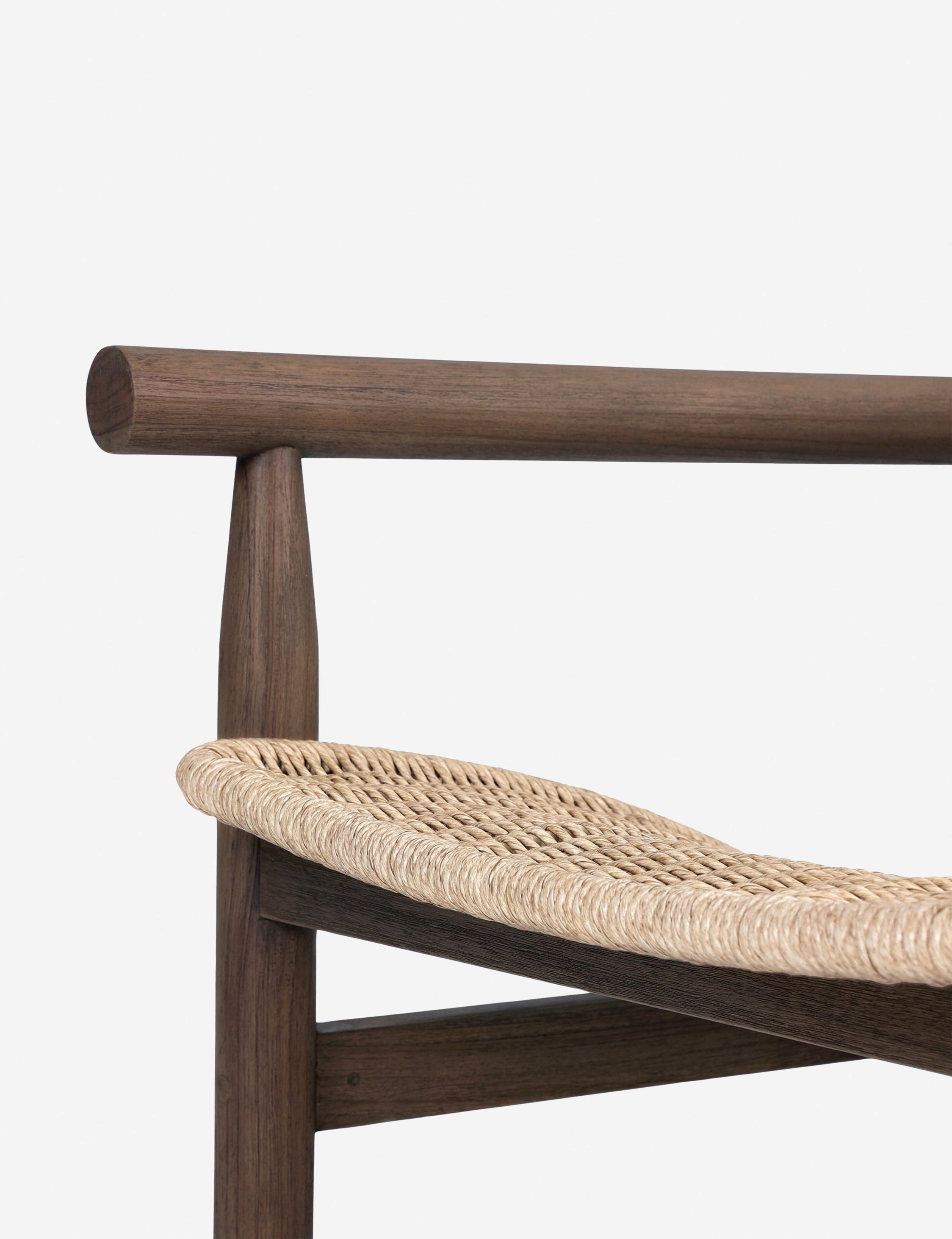 Amber Lewis x Four Hands Dume Indoor/Outdoor Accent Chair - Stylish Patio, Porch & Living Room Seating Furniture