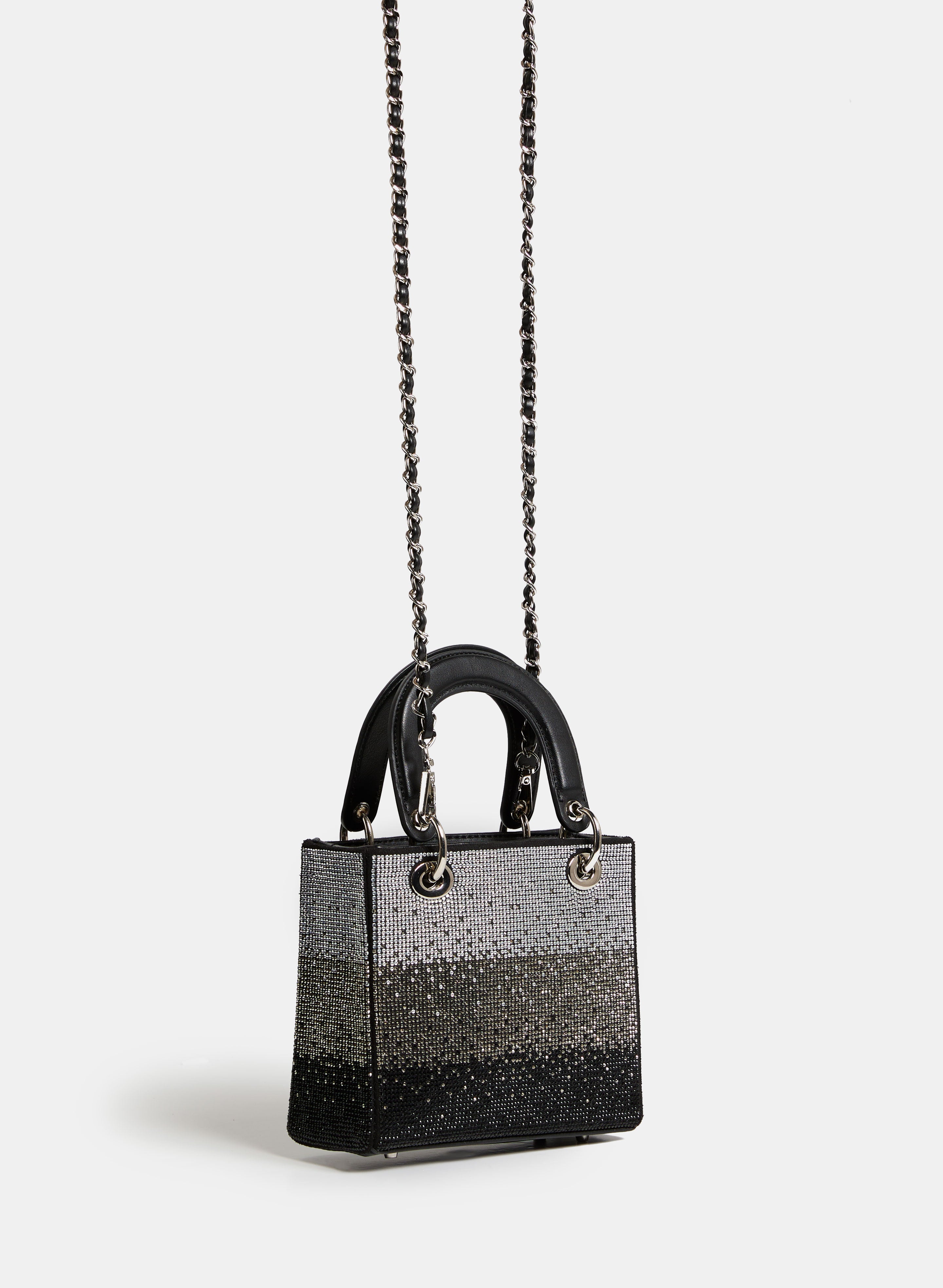 Elegant Crystal Embellished Box Clutch Purse for Women - Sparkling Evening Bag for Parties, Weddings & Special Occasions