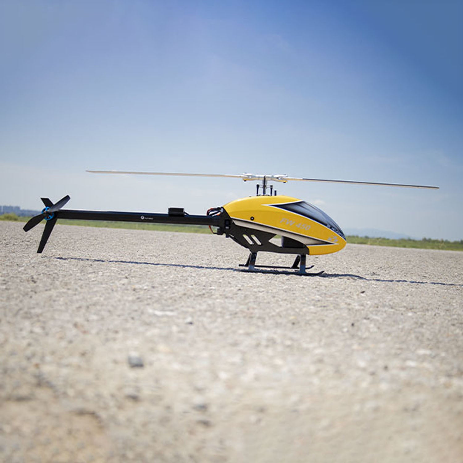 TOUCAN RTF FW450L V2.5 GPS RC Helicopter with One Key Return & Auto Hover - 54x25x14cm Remote Control Drone with EEP Carrying Case - Perfect for Aerial Photography, Outdoor Adventures & RC Hobby Flying