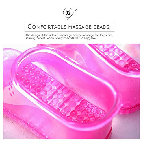 CHAW Foot Massage SPA Boots - Improve Blood Circulation, Non-Slip Foot Bath Shoes for Home & Office Use - Perfect for Relaxation After Work, Travel, or Gym Sessions