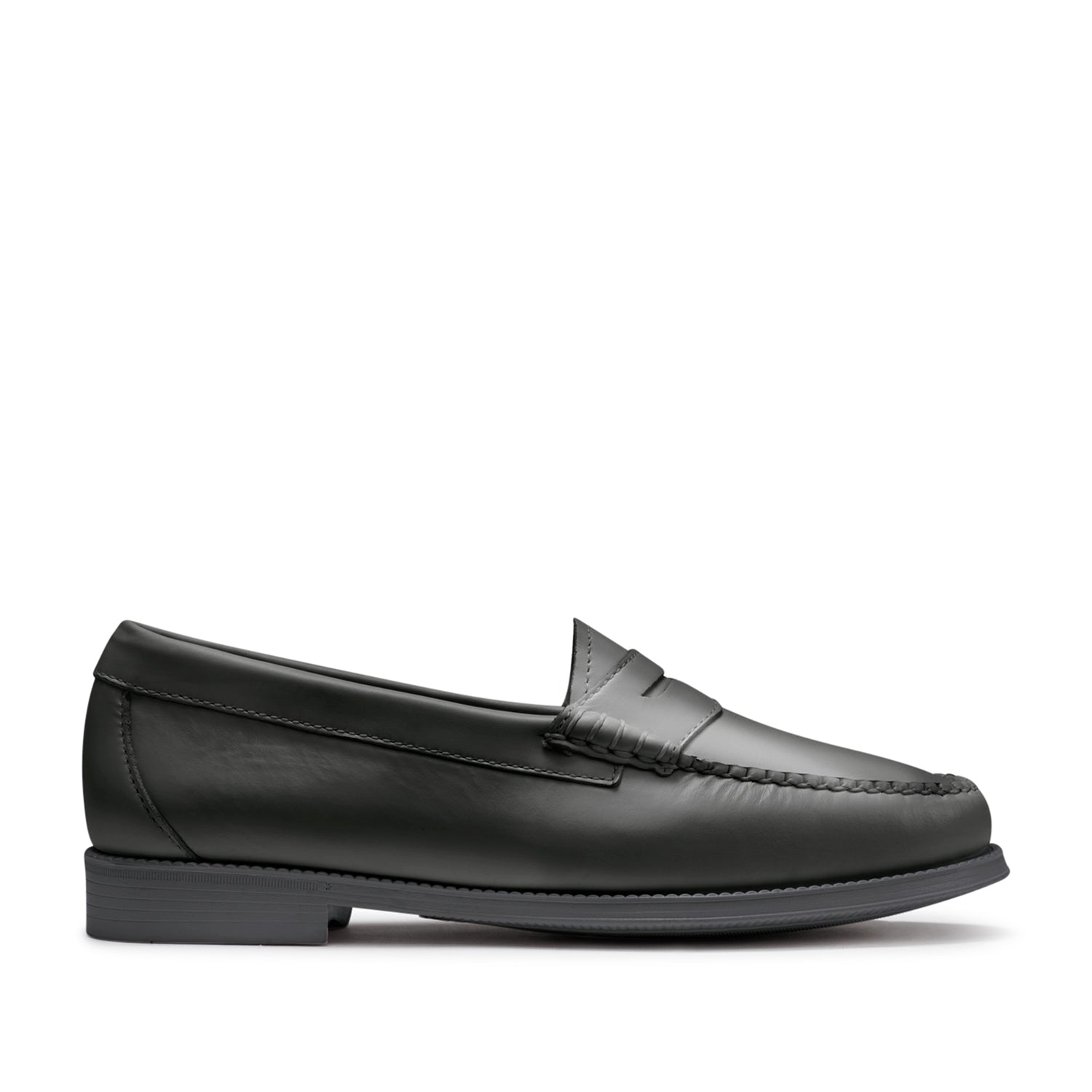 G.H. Bass Women's Whitney Easy Weejun Loafers - Classic Black Leather Slip-On Shoes for Women | Comfortable & Stylish for Work, Office & Casual Outings