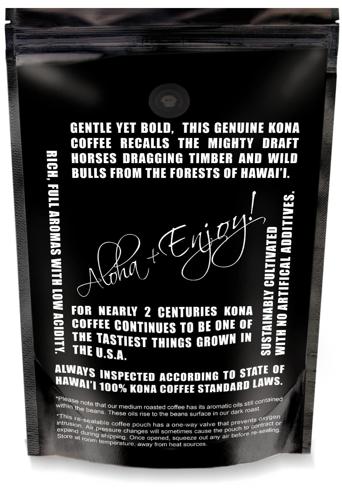 Premium 100% Kona Coffee 2-Pack - Medium & Dark Roast Whole Bean Coffee (16oz Each) - Authentic Hawaiian Coffee for Home Brewing, Gifts & Office Use
