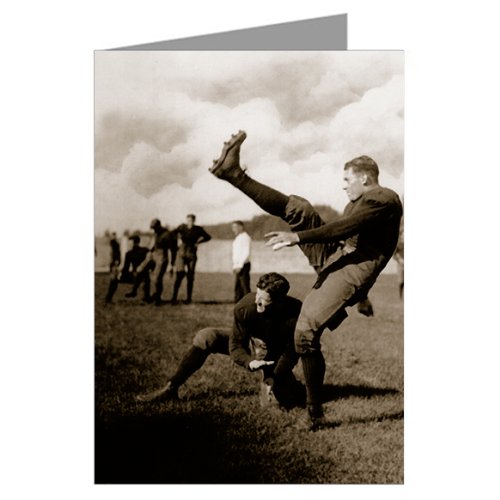 Vintage Football Legend Red Grange Greeting Cards Set - Collectible Sports Memorabilia for Fans & Enthusiasts | Perfect for Birthdays, Anniversaries & Special Occasions