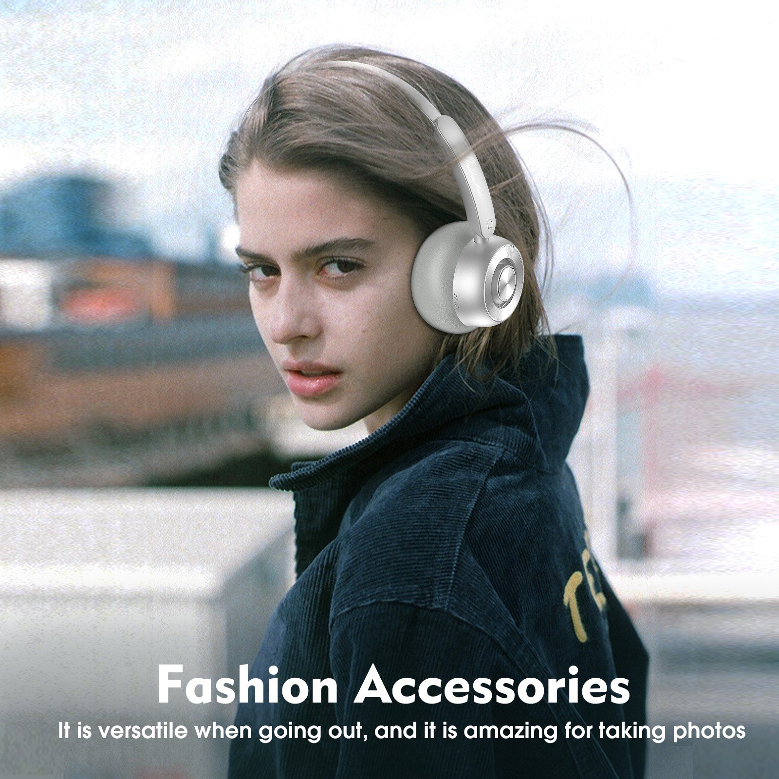 ONIKUMA GT820 Wireless Bluetooth Headphones - Lightweight Over-Ear Gaming Headset with Mic for PC, PS5, Xbox - Perfect for Gaming, Music & Online Classes