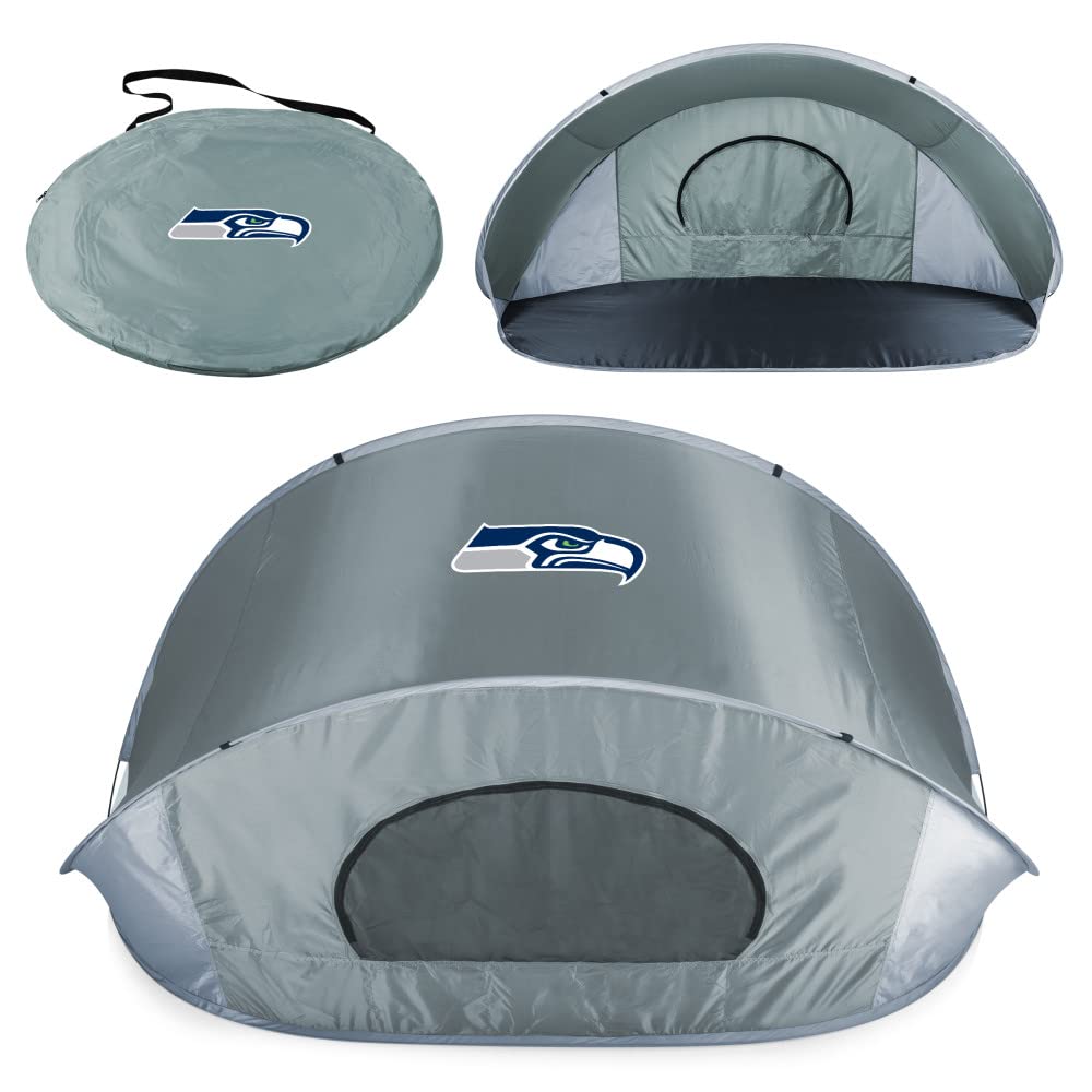 PICNIC TIME NFL Manta Portable Beach Tent - Instant Pop Up Sun Shelter for Outdoor, Camping, Sports Events & Beach Days - Waterproof UV Protection Shade Canopy
