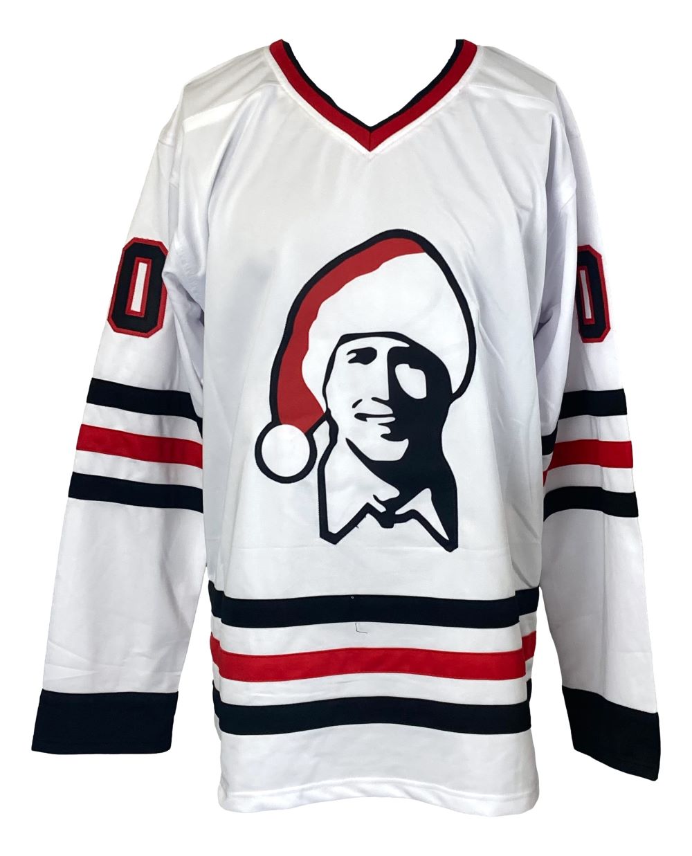 Chevy Chase Signed National Lampoon's Christmas Vacation White Griswold Jersey - Authentic Collectible Memorabilia for Movie Fans & Holiday Decor