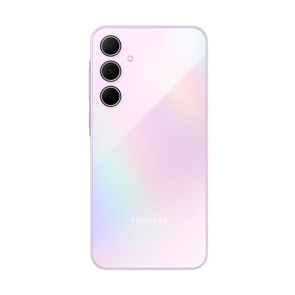 Samsung Galaxy A55 5G Unlocked Smartphone 256GB Dual SIM GSM Android Phone - Awesome Lilac | Latin Variant US LTE Compatible | Perfect for Travel, Work & Streaming