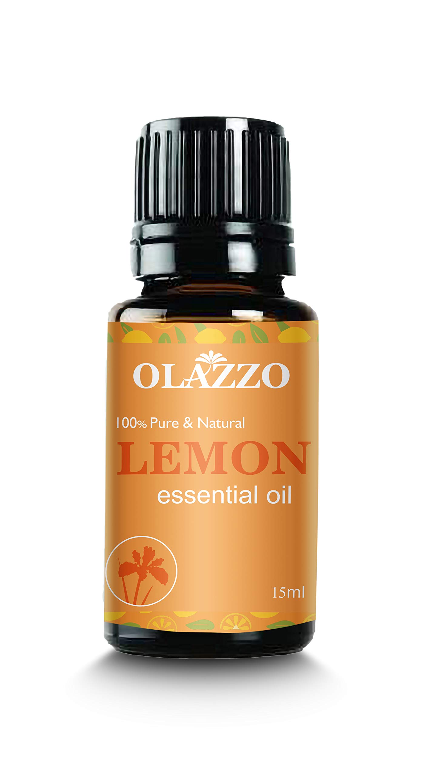 100% Pure Cold Pressed Lemon Essential Oil for Skin, Hair & Aromatherapy - Natural DIY Beauty & Cleaning Solution - 15ml Bottle - Perfect for Diffusers, Massage & Home Fragrance