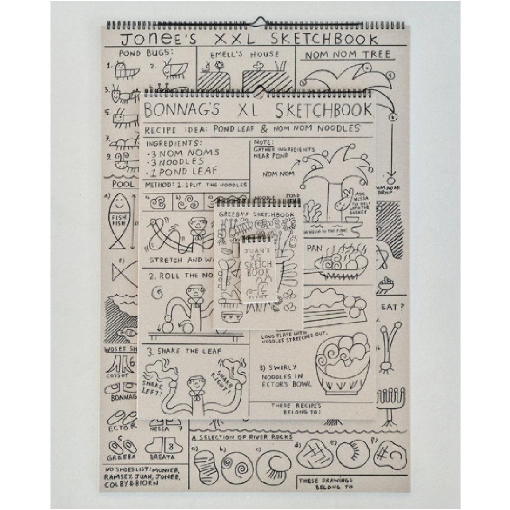 Woset Sketchbook - Premium Blank Drawing Notebook for Artists & Students - Ideal for Sketching, Doodling & Creative Projects - All Sizes Available