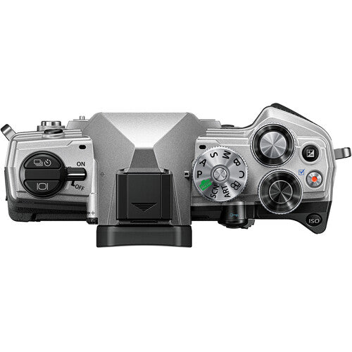 OM SYSTEM OM-5 Mirrorless Digital Camera (Silver) - Compact, Weatherproof & Lightweight for Travel, Vlogging & Outdoor Photography