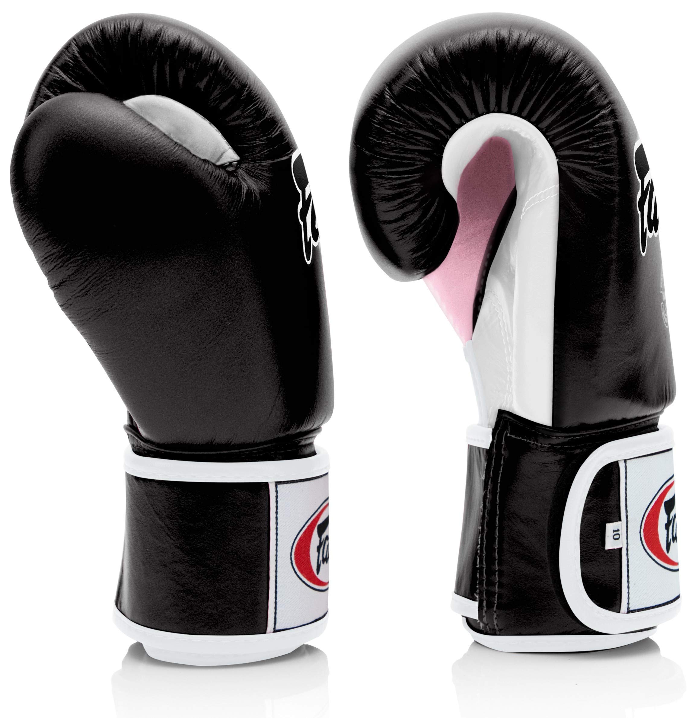 Fairtex BGV1 Muay Thai Boxing Gloves for Men, Women & Kids - Premium MMA Training & Sparring Gloves - Lightweight, Shock Absorbent for Martial Arts, Kickboxing & Fitness Training - Ideal for Gym, Home Workouts & Competition