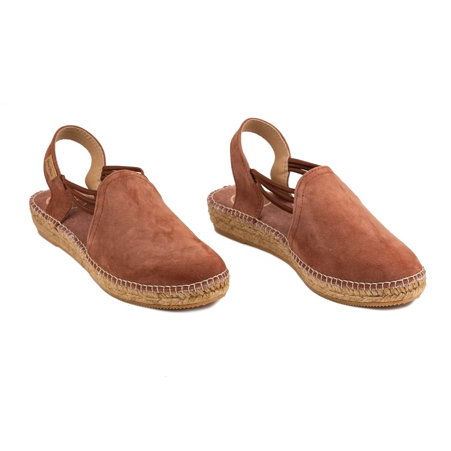Women's Plain Suede Leather Wedge Espadrilles - Comfortable Casual Summer Shoes for Beach, Vacation & Everyday Wear | Nuria