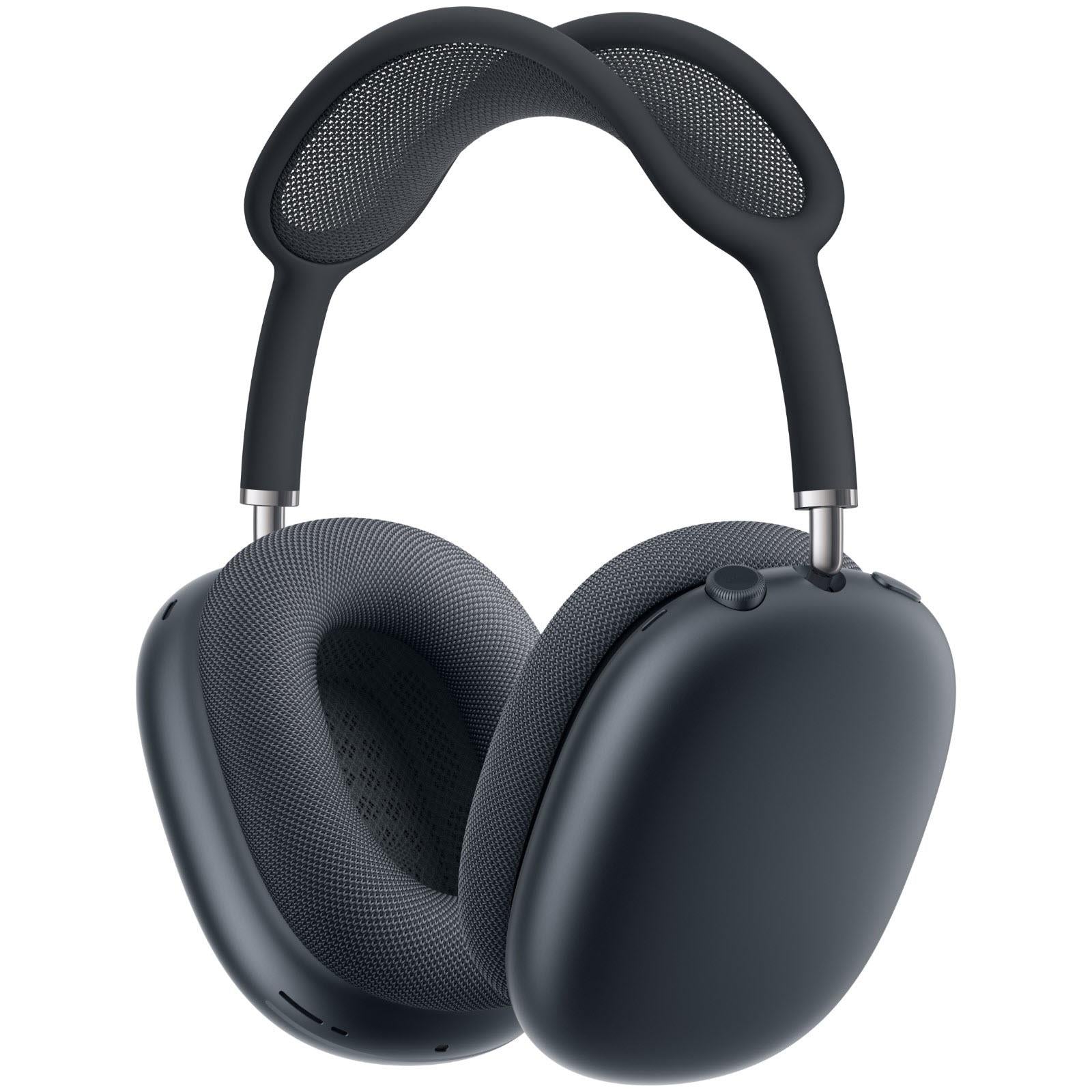 Apple Airpods Max Wireless Headphones (Midnight) with USB-C Charging - Premium Noise Cancelling Over-Ear Headphones for Music, Travel & Work