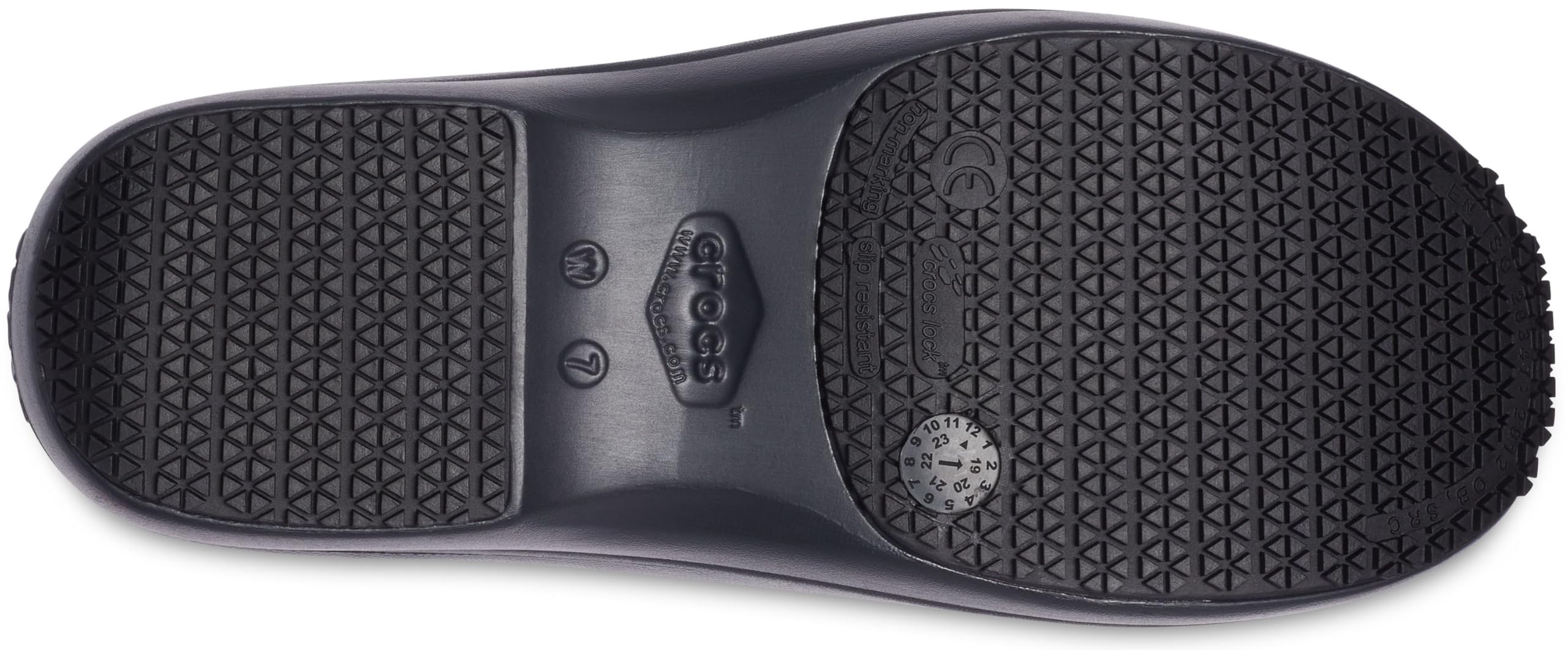 Crocs Women's Neria Pro II Slip-Resistant Work Clogs - Comfortable Non-Slip Shoes for Nurses, Chefs & Healthcare Professionals